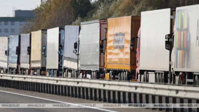 Photo of Over 2,500 trucks stranded at Belarus’ border with EU