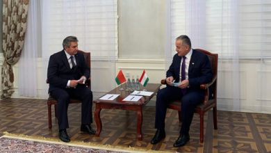 Photo of Посол Беларуси вручил копии верительных грамот министру иностранных дел Таджикистана