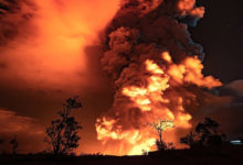 Photo of Пачалося вывяржэнне вулкана Кілаўэа на Гаваях