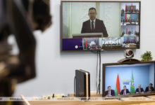 Photo of Gomel Oblast takes part in a meeting to discuss COVID-19 response | Belarus News | Belarusian news | Belarus today | news in Belarus | Minsk news | BELTA