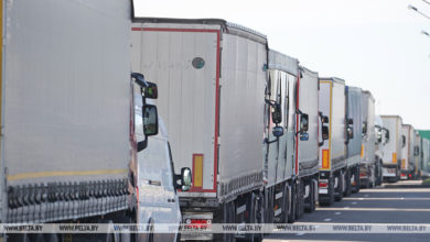 Photo of Truck throughput of Polish checkpoints at Belarusian border below agreed numbers
