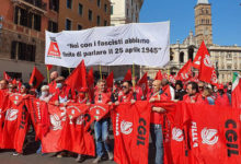 Photo of Тысячи человек принимают участие в манифестации профсоюзов в Риме |