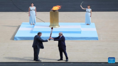 Photo of Greece hands over Olympic Flame to Beijing 2022 organizers | Partners | Belarus News | Belarusian news | Belarus today | news in Belarus | Minsk news | BELTA