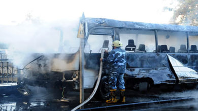 Photo of В Дамаске автобус подорвался на минах, погибли 13 военнослужащих |