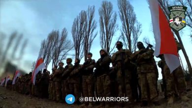 Photo of Батальон белорусских добровольцев имени Калиновского вошел в состав Вооруженных сил Украины