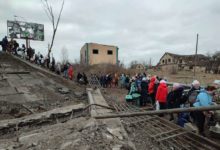 Photo of Эвакуация мирных жителей из Ирпеня Киевской области. ВИДЕО