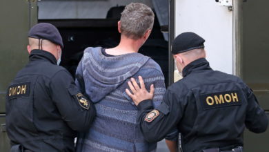 Photo of В Браславе прошли массовые задержания за репосты вместный «экстремистский» телеграм-канал