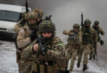 Photo of Украинские военнослужащие провели учения на границе с Беларусью. ФОТО