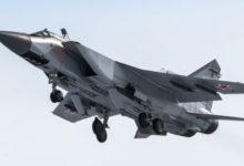 Photo of Россияне в Беларуси имитируют взлет истребителя МиГ-31К, который может нести гиперзвуковые ракеты «Кинжал»