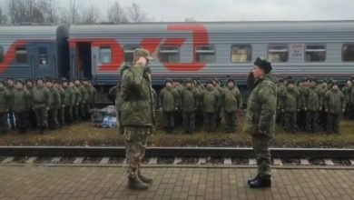 Photo of Россия перебросила в Беларусь два огромных эшелона с военными и техникой