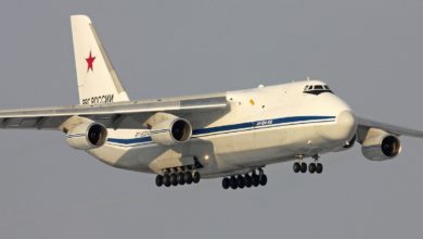 Photo of В Гомель прилетало два транспортных самолета Ан-124 ВКС РФ