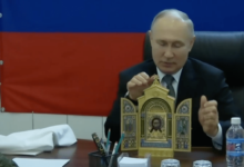 Photo of «Либо двойник, либо инсценировка выезда»: Путин якобы побывал на оккупированных территориях Херсонской и Луганской областей