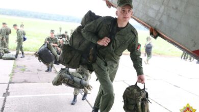 Photo of Белорусские военные отправились в Россию