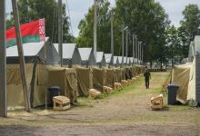 Photo of В лагере вагнеровцев под Осиповичами продолжают исчезать палатки