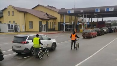 Photo of При пересечении литовской границы велосипедисты будут стоять в общей очереди с автомобилистами