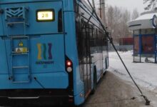 Photo of В Екатеринбурге у белорусских троллейбусов стали внезапно отваливаться «рога»