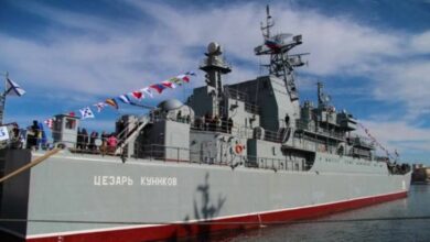 Photo of Украина уничтожила российский десантный корабль в Черном море. ВИДЕО