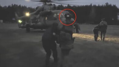 Photo of Спецназ, участвовавший в задержании «диверсантов» в Лельчицком районе, использовал Z-шеврон. ФОТО