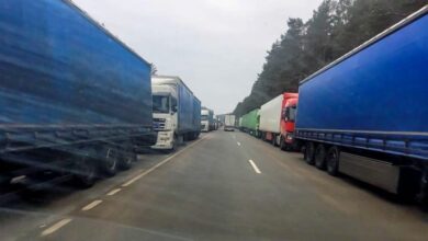 Photo of Автовывоз контейнеров из Литвы в Беларусь практически остановился