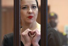 Photo of Политзаключенную Марию Колесникову уже год содержат в одиночной камере. По закону, максимальный срок пребывания там — шесть месяцев