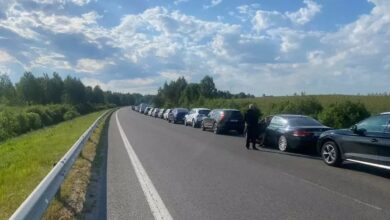 Photo of На границе Литвы и Беларуси — транспортный коллапс