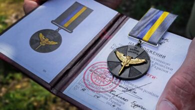 Photo of Бойцы полка Калиновского награждены медалями ГУР Минобороны Украины